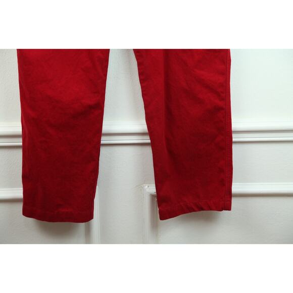 Ralph Lauren Size 14 Pants Nautical Preppy Cotton Sailor Rope Belt Old Money 90s - Picture 3 of 10